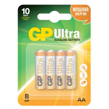 Батарея GP Ultra 24AU-2CR8...