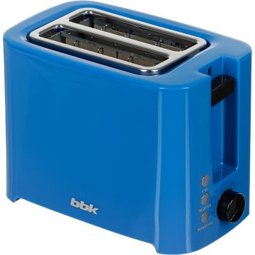 Тостер BBK TR81M 800Вт синий 