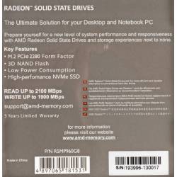 Накопитель SSD AMD PCIe 3.0...