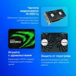 Видеокарта Afox PCI-E 4.0...