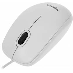 Мышь Logitech B100 белый...