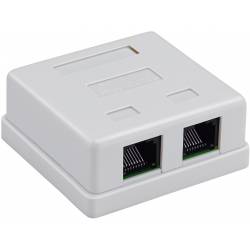 Адаптер Buro 2x8p8c Cat.5E...