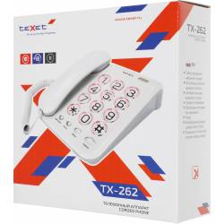 Телефон проводной Texet...