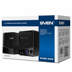 Колонки Sven 248 2.0 черный...