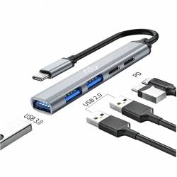 Разветвитель USB-C Digma...