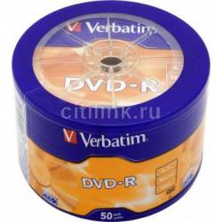 Диск DVD-R Verbatim 4.7Gb...