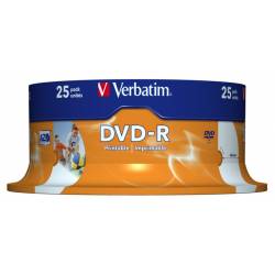 Диск DVD-R Verbatim 4.7Gb...