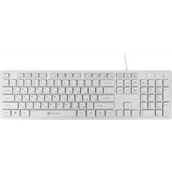 Клавиатура Оклик 500M белый...