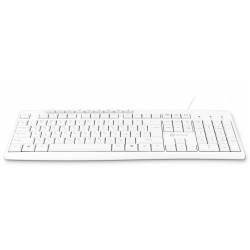 Клавиатура Оклик 305M белый...