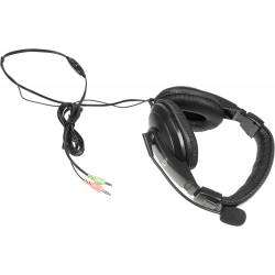 Наушники с микрофоном Оклик...