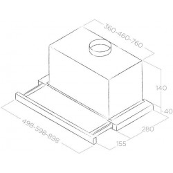 Вытяжка встраиваемая Elica...