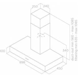 Вытяжка каминная Elica Spot...