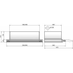 Вытяжка встраиваемая Elikor...