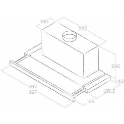Вытяжка встраиваемая Elica...