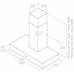 Вытяжка каминная Elica Spot...