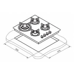 Газовая варочная...