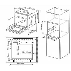Духовой шкаф Электрический...