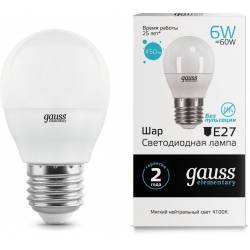 Лампа светодиодная Gauss...