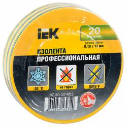Изолента IEK ш.19мм 20м...