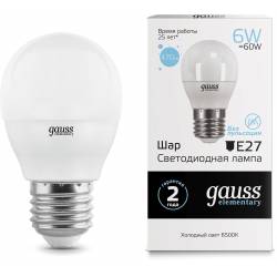 Лампа светодиодная Gauss...