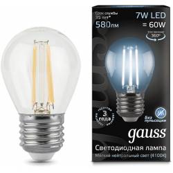 Лампа филам. Gauss 7Вт...