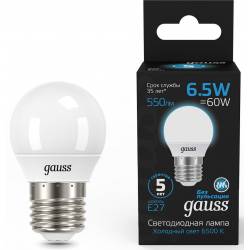 Лампа светодиодная Gauss...