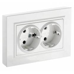 Розетка силов. IEK Brite...