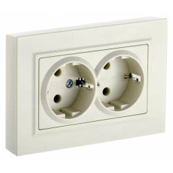 Розетка силов. IEK Brite...