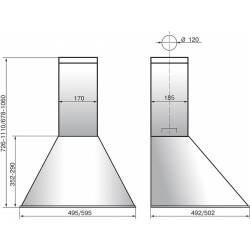 Вытяжка каминная Elikor...