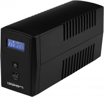 Источник бесперебойного питания Ippon Back Power Pro II Euro 650 360Вт 650ВА черный - фото 5