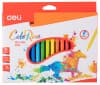Фломастеры Deli EC10010 ColoRun Вентилируемый 18цв. коробка с европодвесом - фото 3