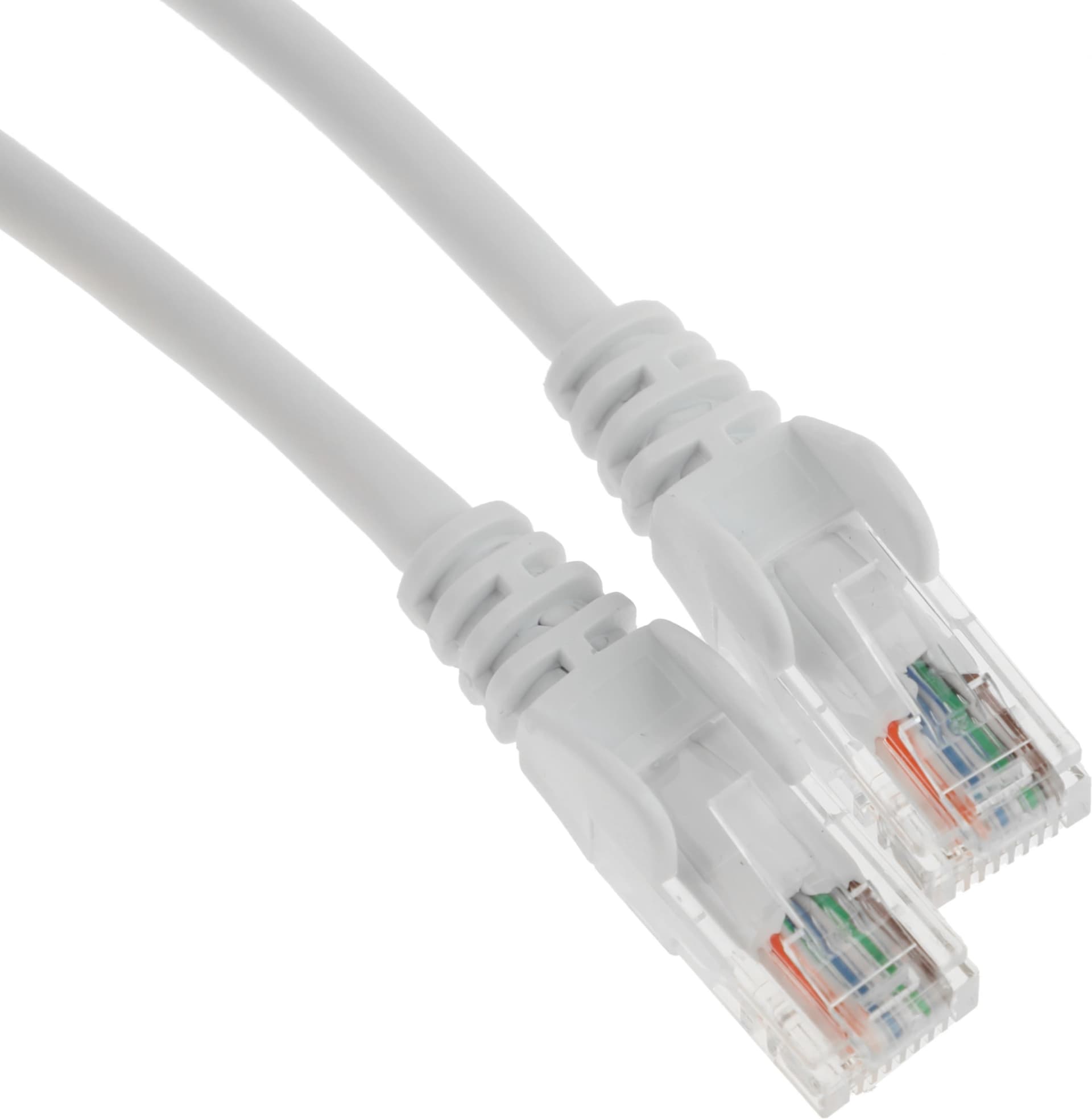 Патч-корд Lanmaster LAN-PC45/U5E-10-WH UTP RJ-45 вил.-вилка RJ-45 кат.5E 10м белый LSZH (уп.:1шт) - фото 1