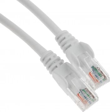 Патч-корд Lanmaster LAN-PC45/U5E-10-WH UTP RJ-45 вил.-вилка RJ-45 кат.5E 10м белый LSZH (уп.:1шт) - фото 2