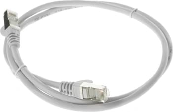 Патч-корд Lanmaster TWT-45-45-1.0/S-GY FTP RJ-45 вил.-вилка RJ-45 кат.5E 1м серый ПВХ (уп.:1шт) - фото 5