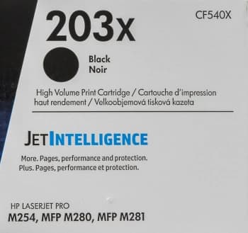 Картридж лазерный HP 203X CF540X черный бар.в компл. (3200стр.) для HP M254/280/281 - фото 5
