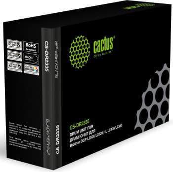 Блок фотобарабана Cactus CS-DR2335 DR-2335 черный ч/б:12000стр. для L2500/2520/2540/HL2300/2340/2360/MFC2700 Brother - фото 5