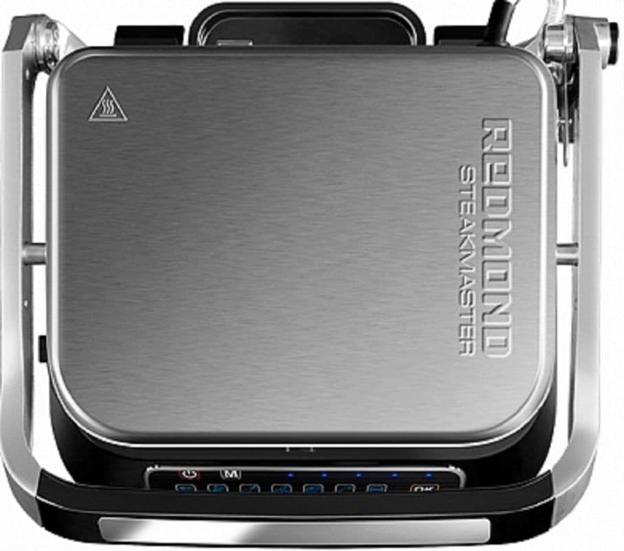 Электрогриль Redmond SteakMaster RGM-M805 2100Вт черный/серебристый