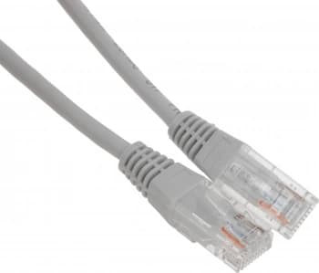 Патч-корд Lanmaster TWT-45-45-0.3-GY UTP RJ-45 вил.-вилка RJ-45 кат.5E 0.3м серый ПВХ (уп.:1шт) - фото 2
