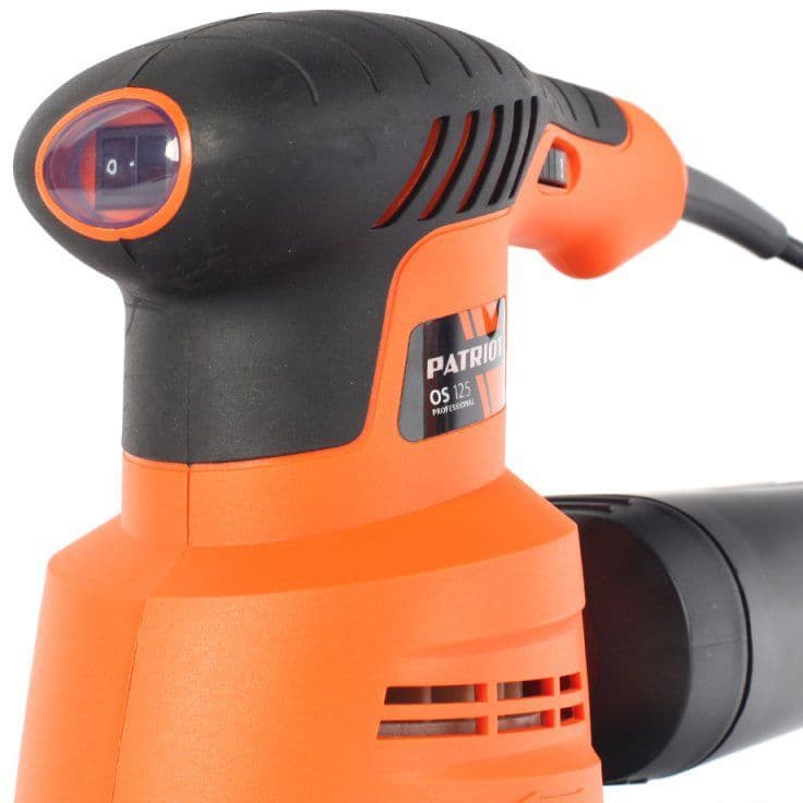 Эксцентриковая шлифмашина Patriot OS 125 270Вт D125мм (110301520) - фото 2
