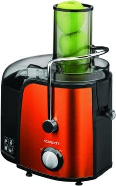 Соковыжималка центробежная Scarlett SC-JE50S42 1000Вт рез.сок.:1000мл. оранжевый - фото 5