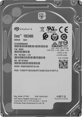 Жесткий диск Seagate SAS 3.0 600GB ST600MM0009 Enterprise Performance (10000rpm) 128Mb 2.5" - фото 2