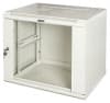 Шкаф коммутационный Lanmaster (TWT-CBWPG-9U-6X4-GY) настенный 9U 600x400мм пер.дв.стекл 60кг серый - фото 3