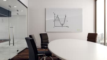 Доска стеклянная Cactus CS-GBD-90x120-WT стеклянная белый 90x120см стекло - фото 5