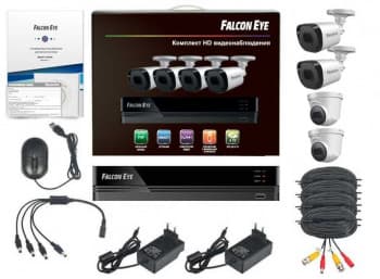Комплект видеонаблюдения Falcon Eye FE-104MHD Офис Smart - фото 3