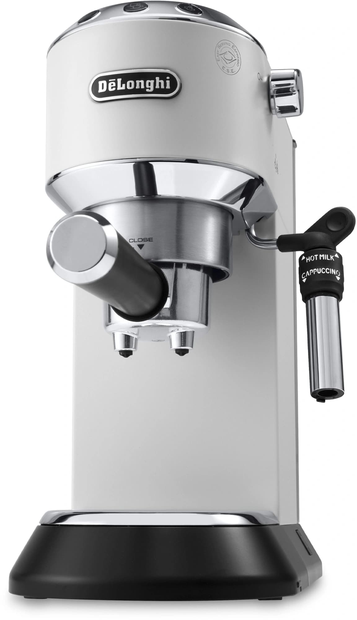 Кофеварка рожковая Delonghi EC685.W 1350Вт белый - фото 4