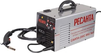 Сварочный аппарат Ресанта САИПА-200C инвертор MIG-MAG/ММА DC - фото 2