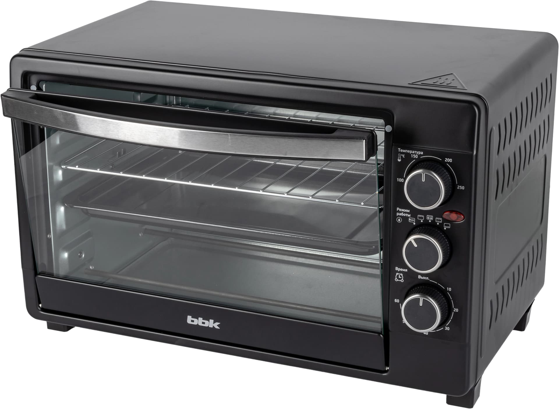 Мини-печь BBK OE3070M 30л. 1500Вт черный