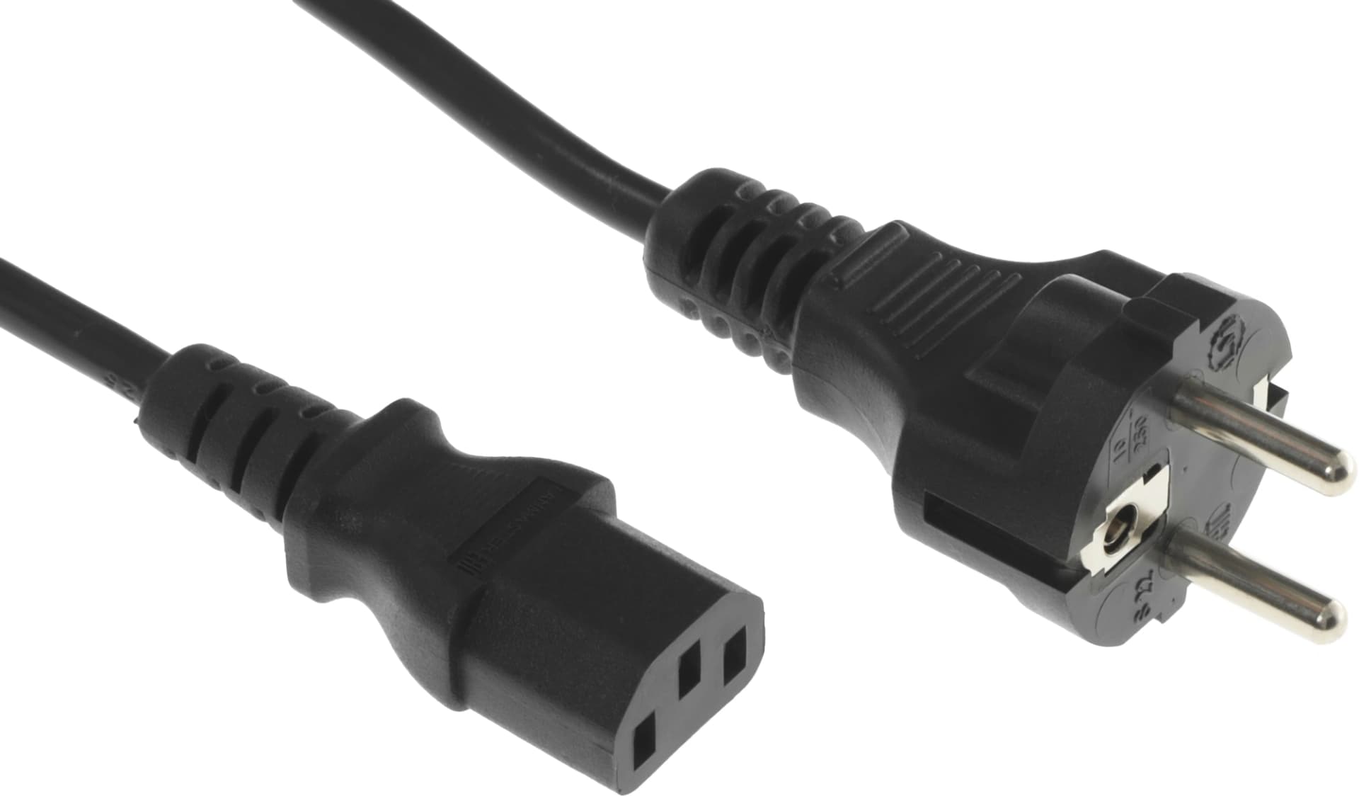 Шнур питания Lanmaster LAN-PP13/SH-1.8-BK C13-Schuko проводник.:3x0.75мм2 1.8м 220В 10А черный - фото 3