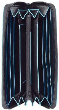 Кошелек женский Piquadro Blue Square PD1515B2R/N черный натур.кожа - фото 5