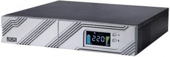 Источник бесперебойного питания Powercom Smart King RT SRT-1500A LCD 1350Вт 1500ВА черный - фото 2